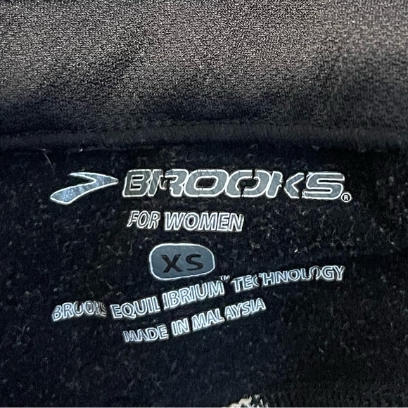 Brooks Black Joggers with White Stripes - Picture 5 of 7